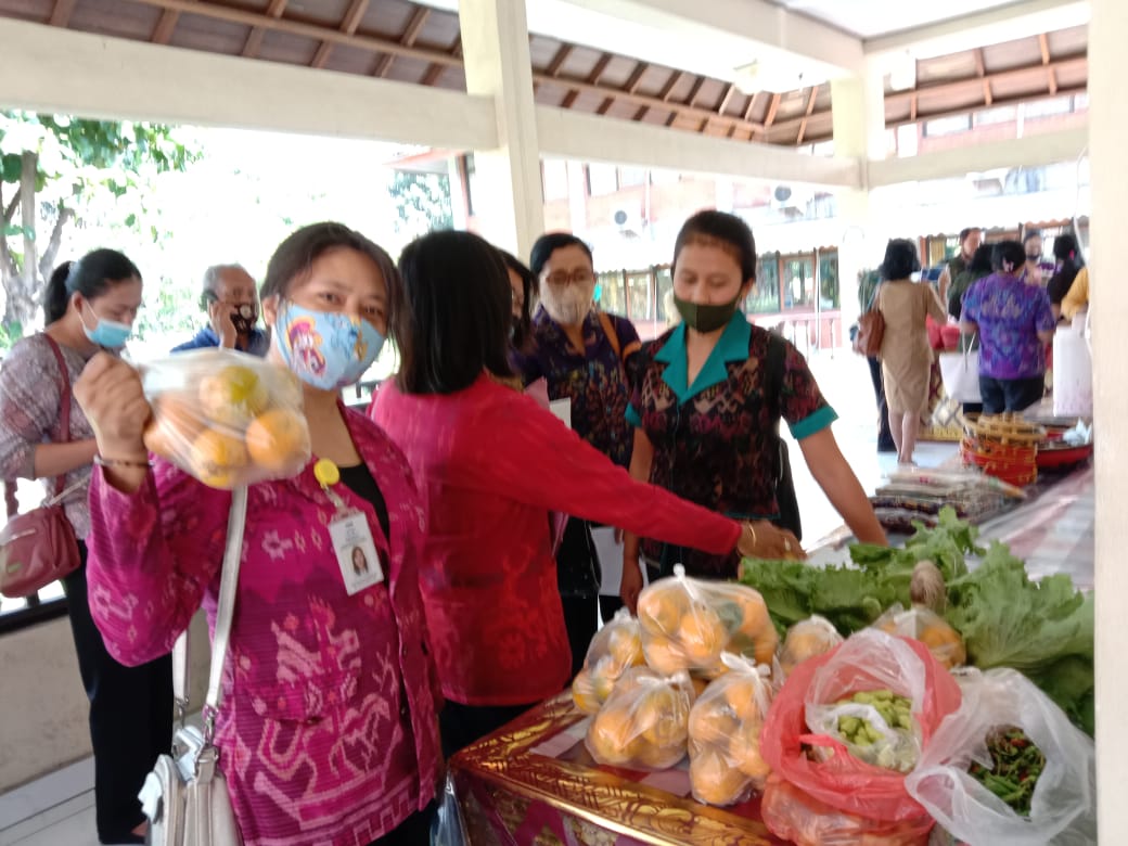 Kader UPPKS Kamboja Desa Bayung Cerik ikuti Pameran di Dinas BKKBN Provinsi